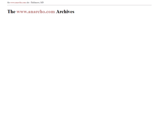 Tablet Screenshot of anarcho.com